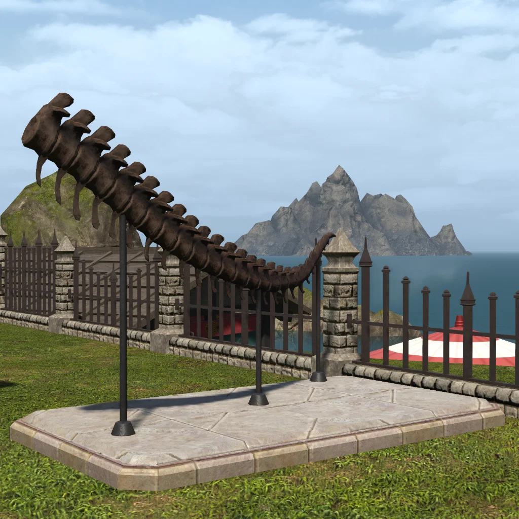 Dinosaur Tailbone