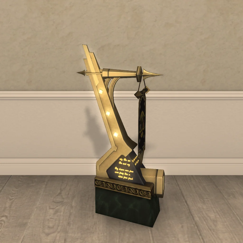 Flame Trophy (Right)
