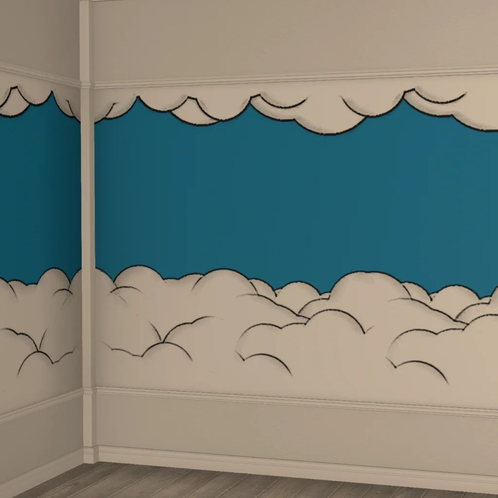 Bluesky Interior Wall