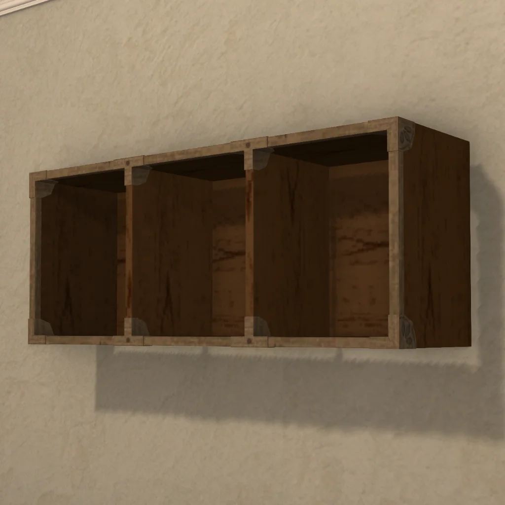 Mounted Box Shelf