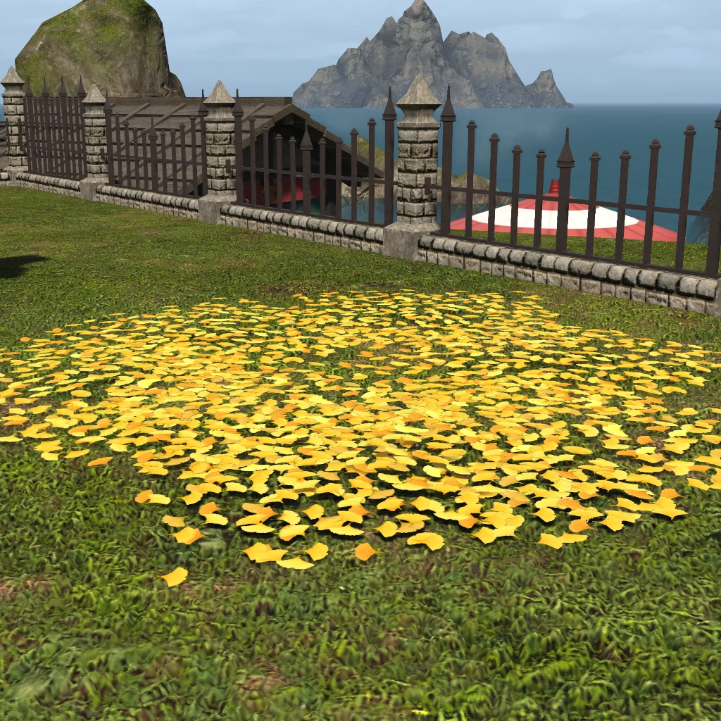 Ginkgo Leaf Pile