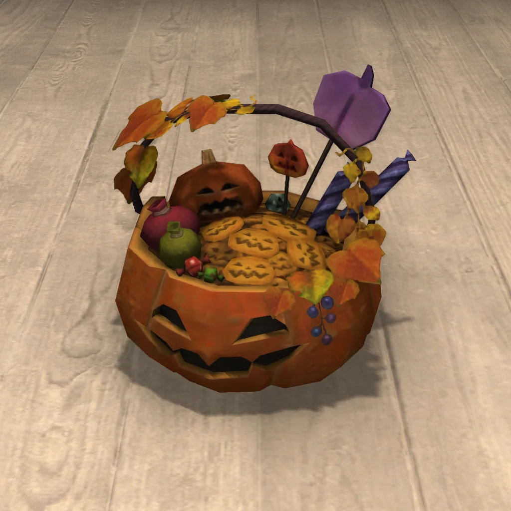 Deluxe Pumpkin Basket