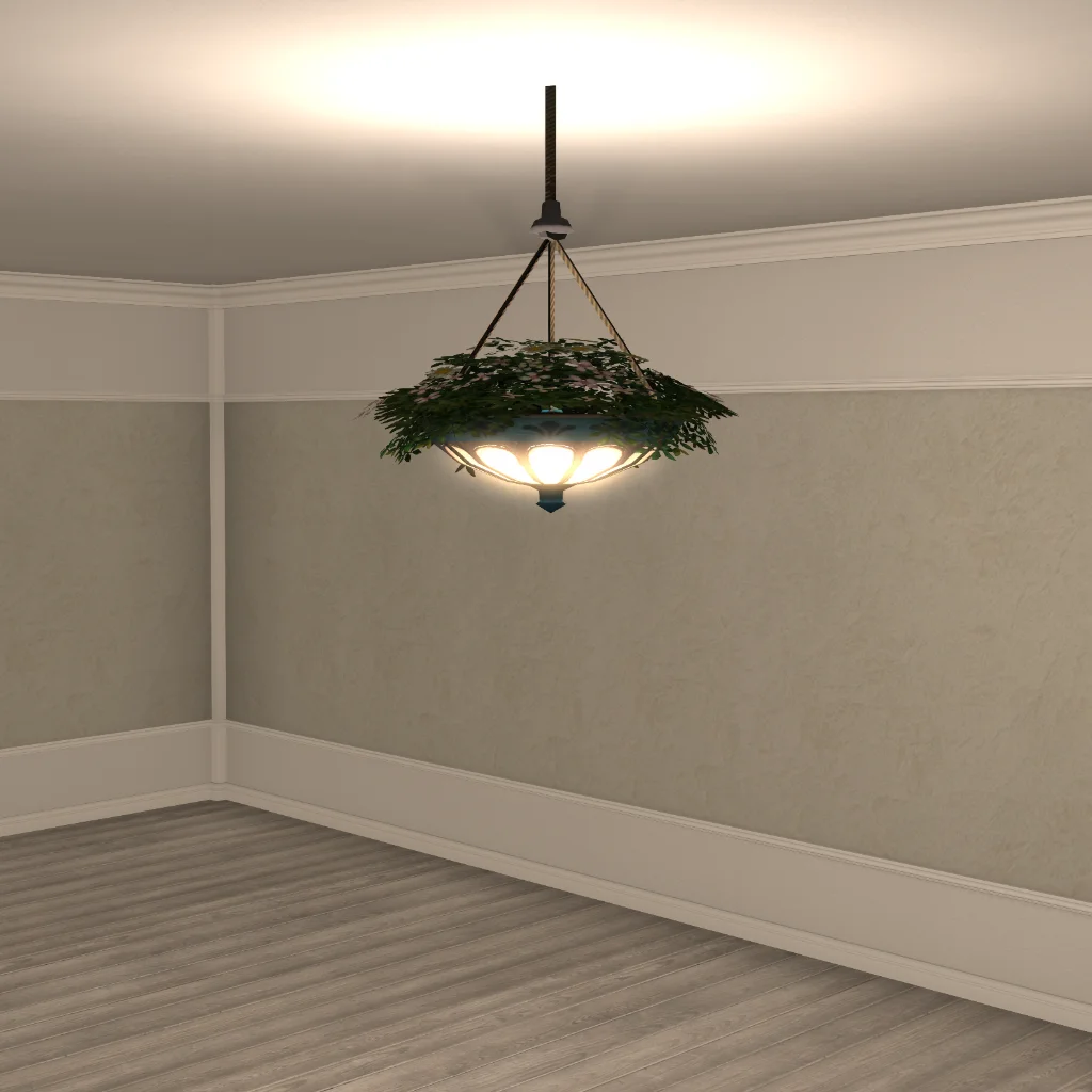 Pendant Lamp Planter