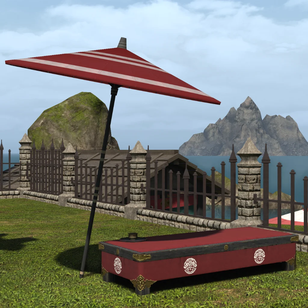 Eastern Teahouse Bench