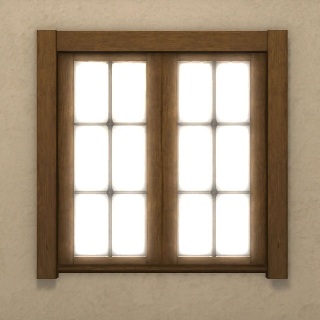 Imitation Square Window