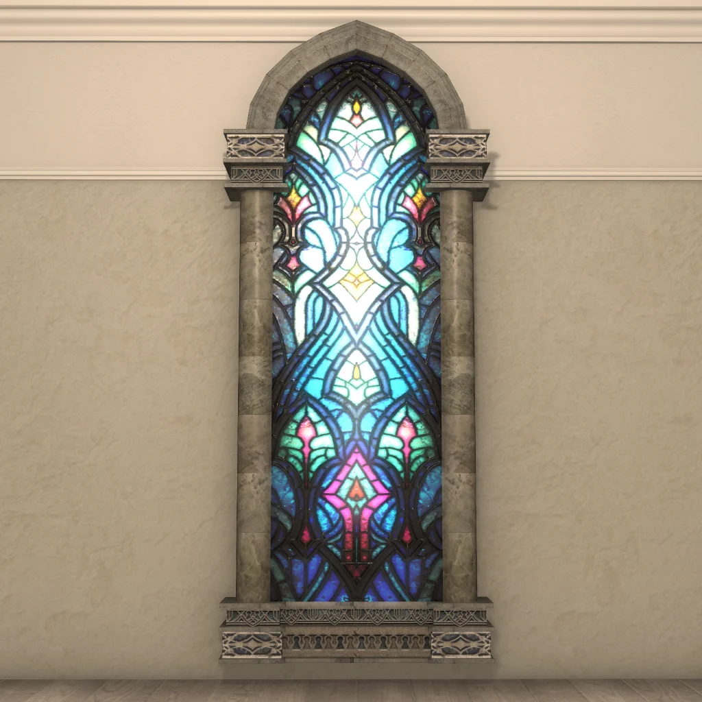 Imitation Stained Crystal Ornament