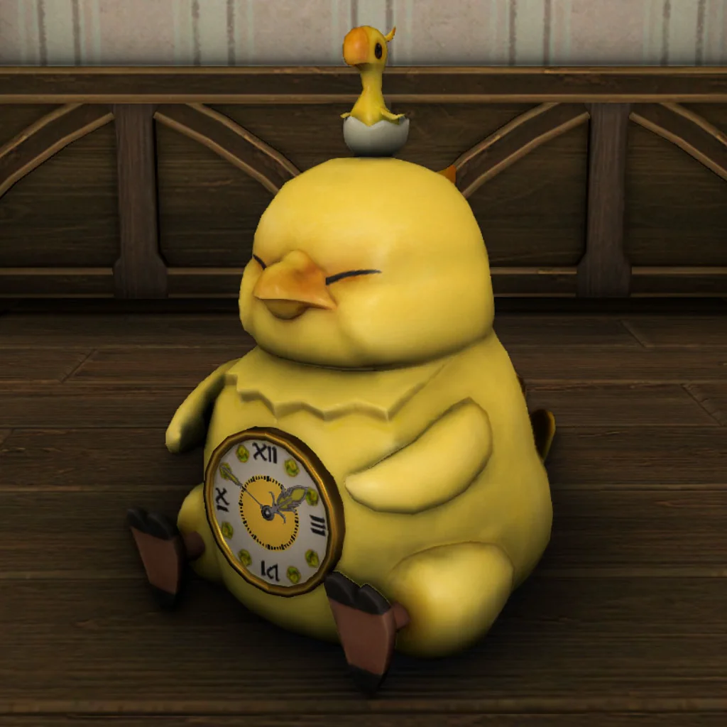 Fat Chocobo Table Chronometer