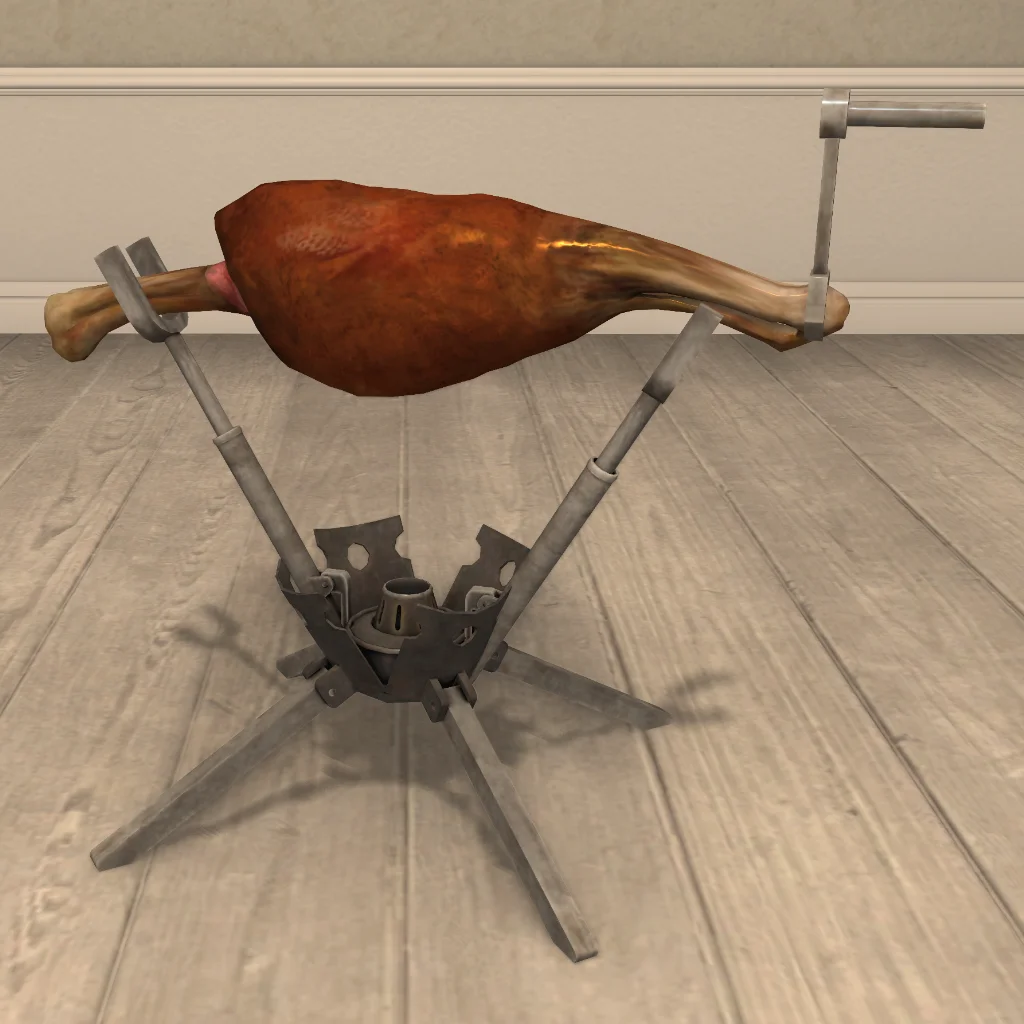 Indoor BBQ Spit