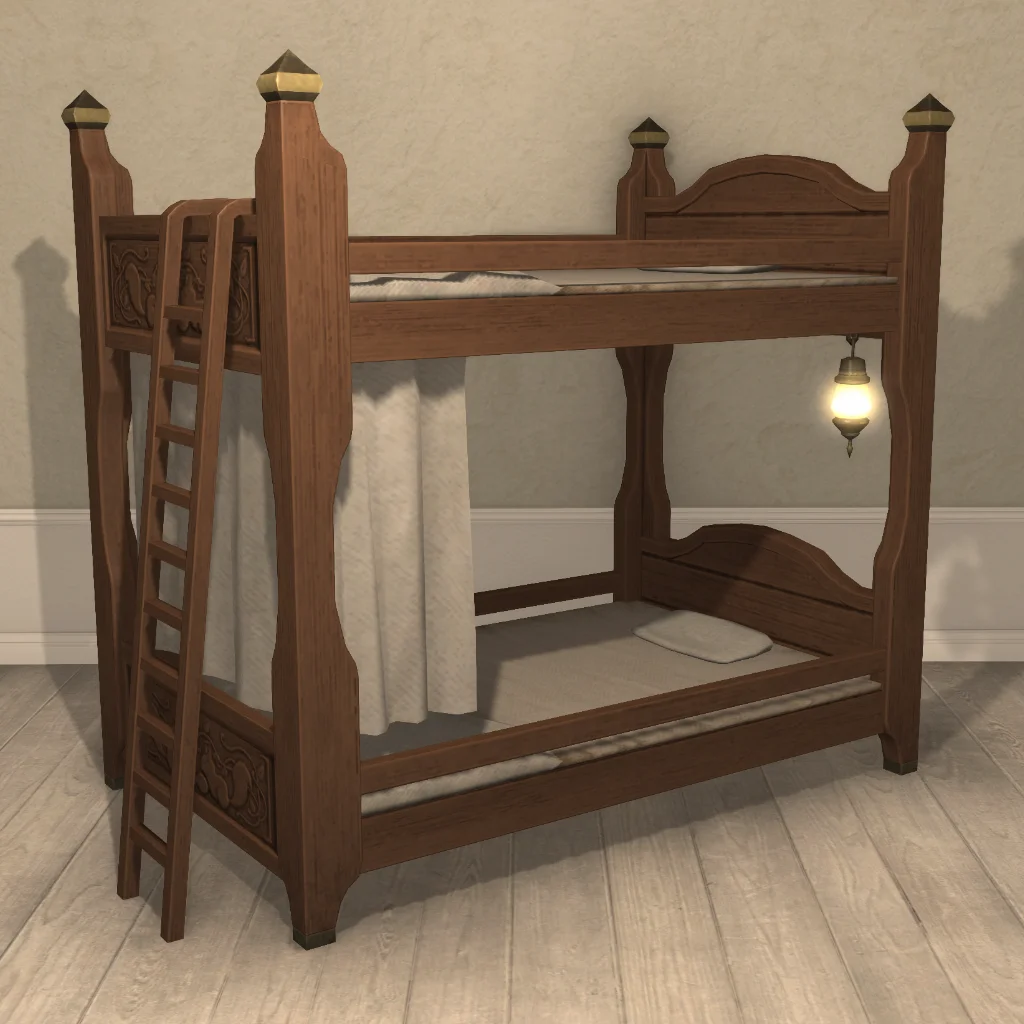 Mahogany Bunk Bed