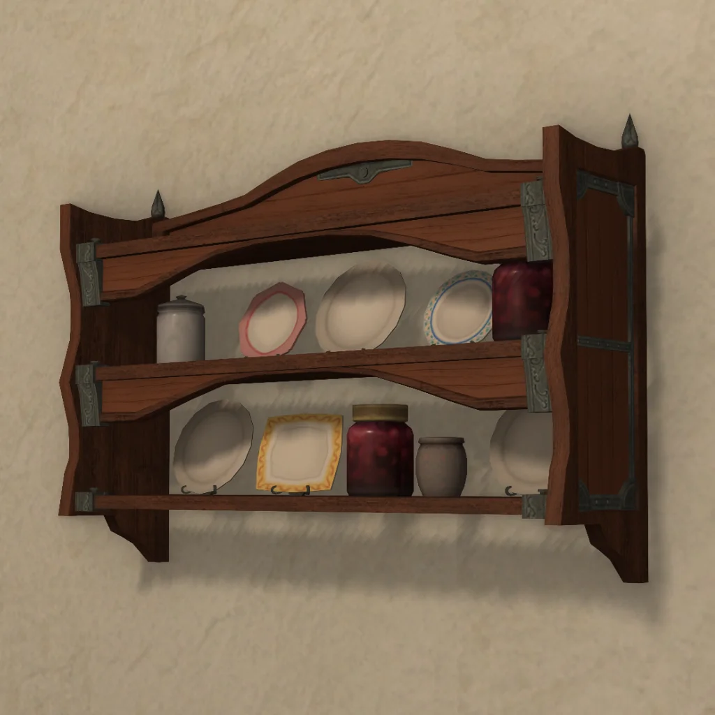 Mounted Plate Rack