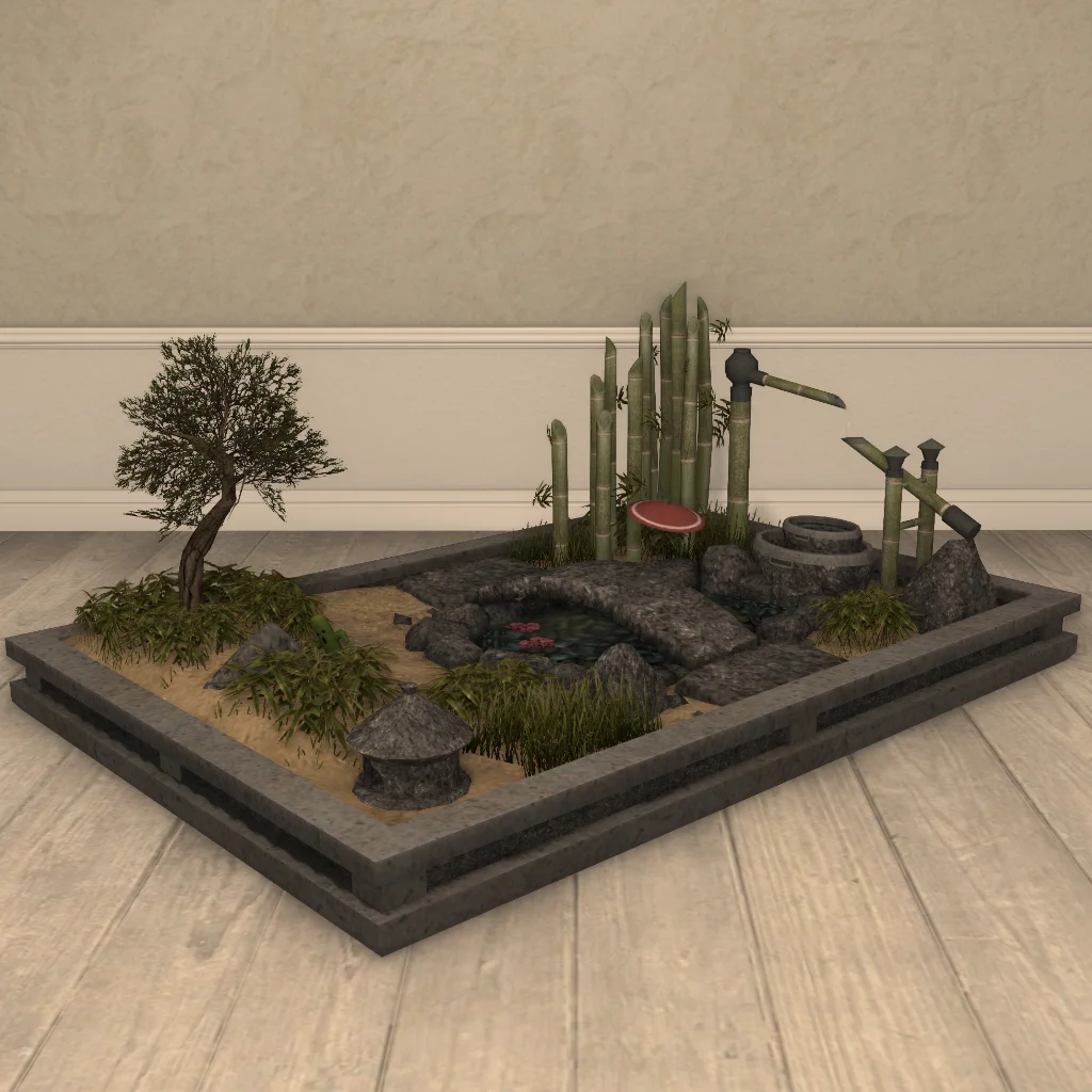 Indoor Oriental Garden