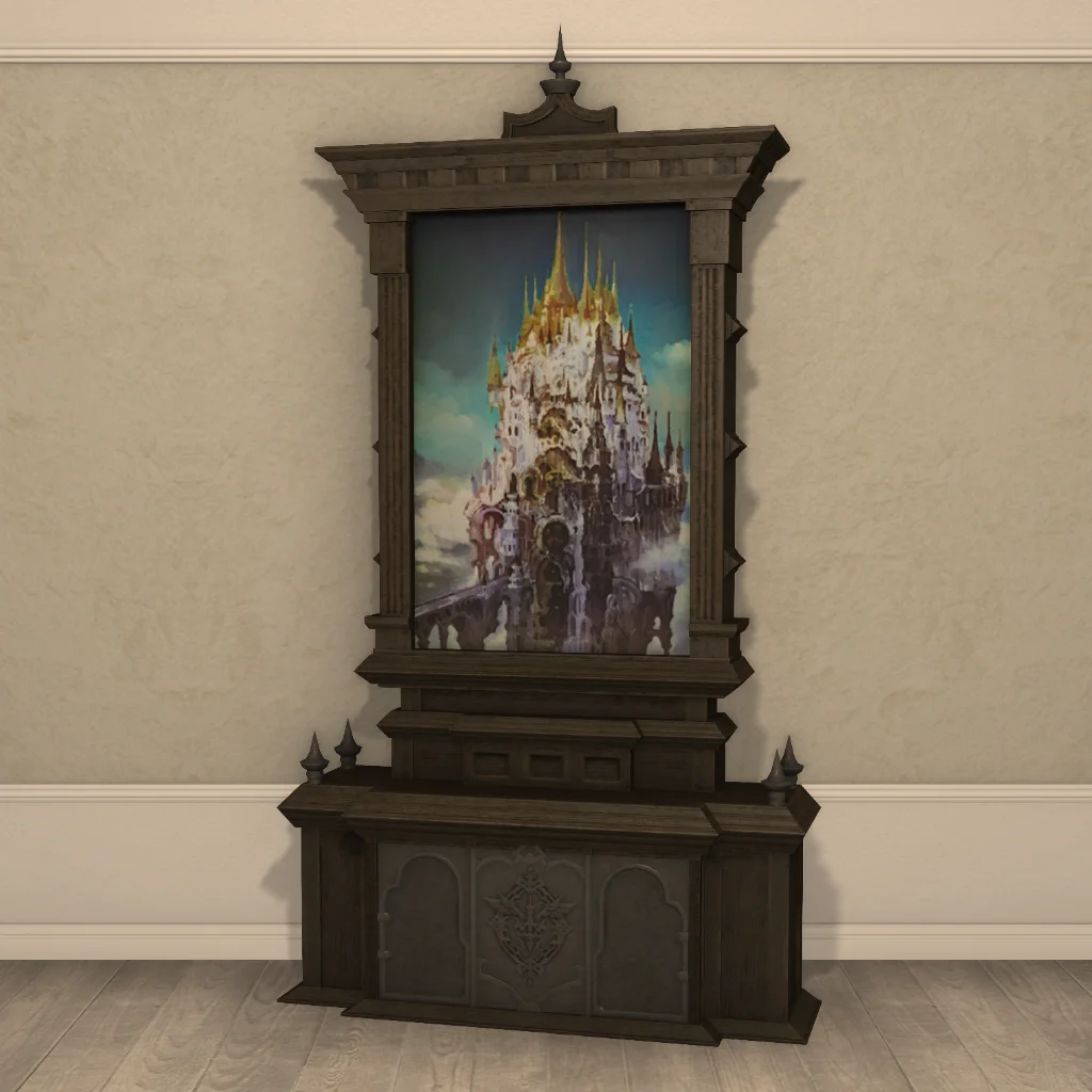 Imposing Ishgardian Shelf
