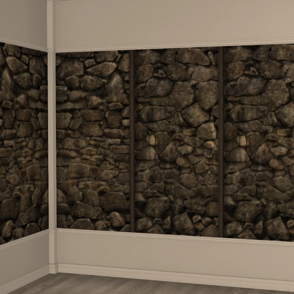 Rough Stone Interior Wall