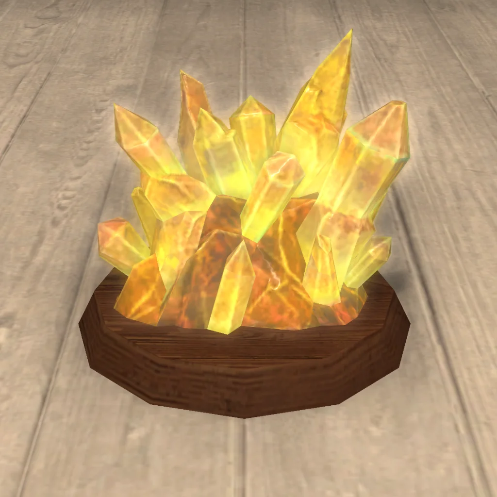 Golden Crystal Boule
