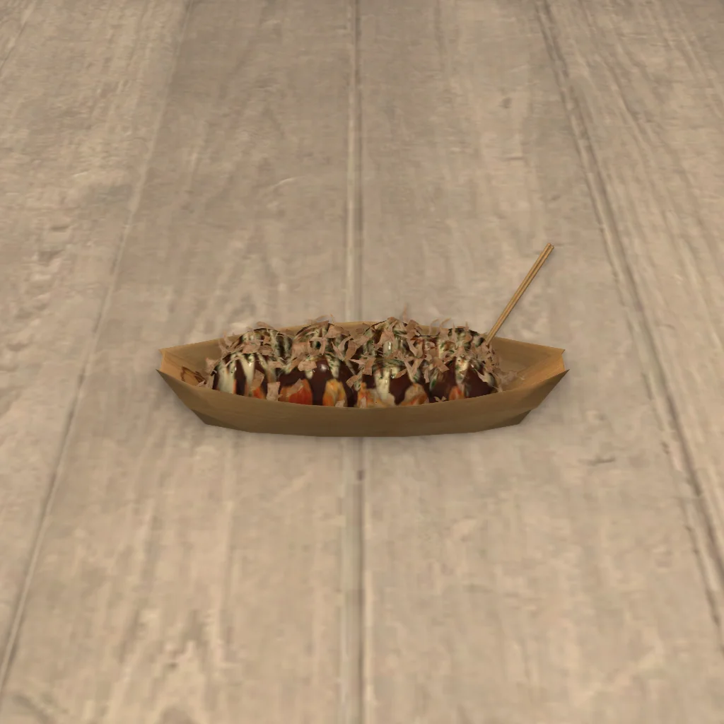 Tako-yaki Boat