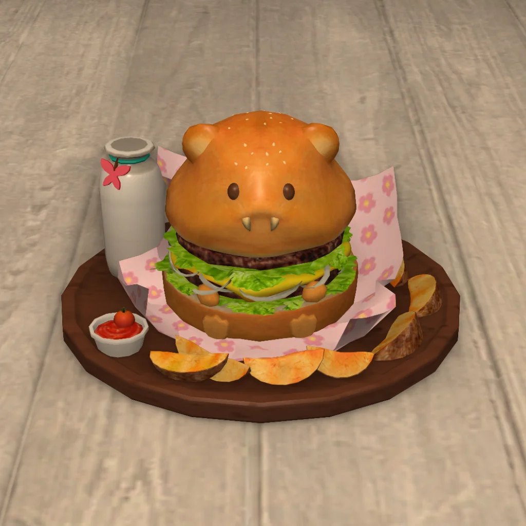 Giant Beaver Burger Set