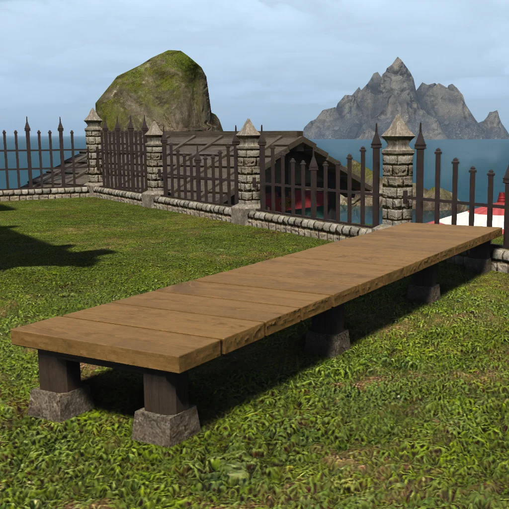 Wooden Footbridge