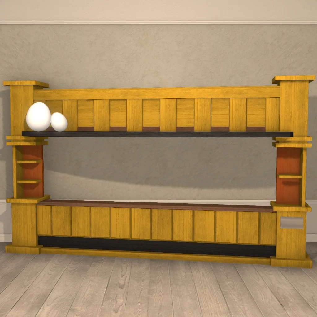 Rustic Chocobo Counter
