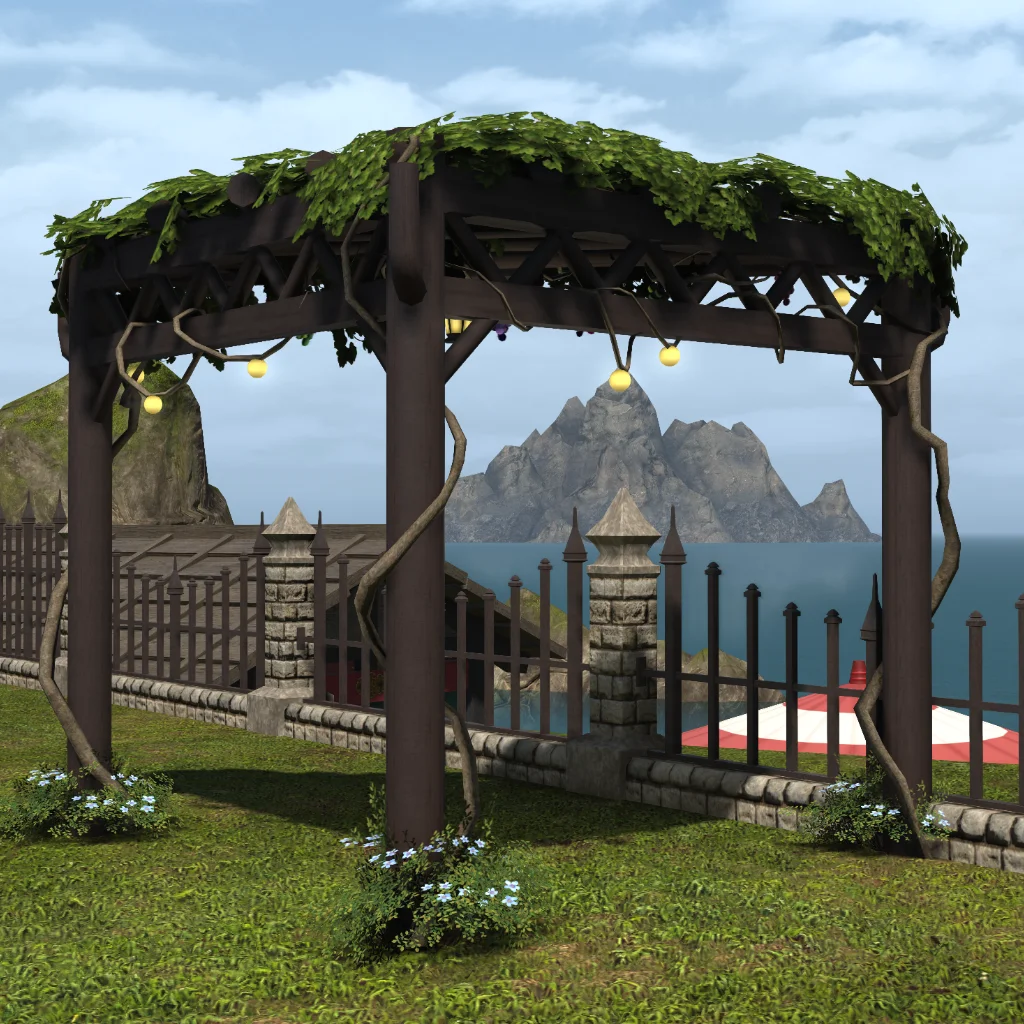 La Noscean Grape Pergola