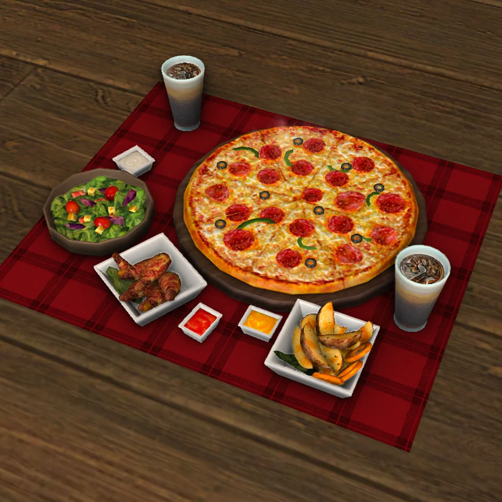 Pepperoni Pizza Set