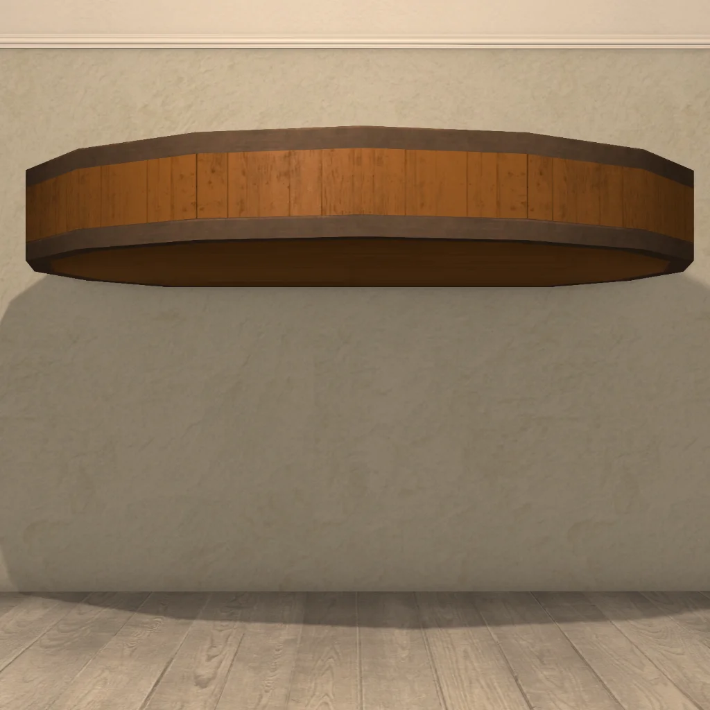 Round Wooden Loft