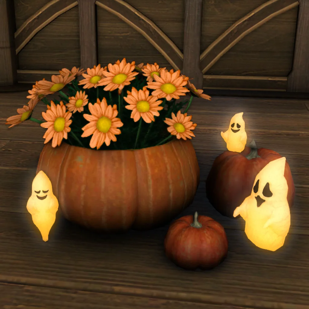 Pumpkin Flower Vase