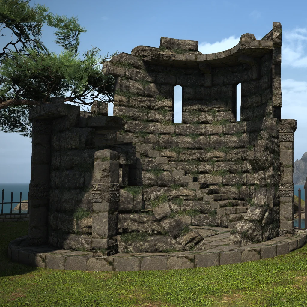 Damaged Highland Turret