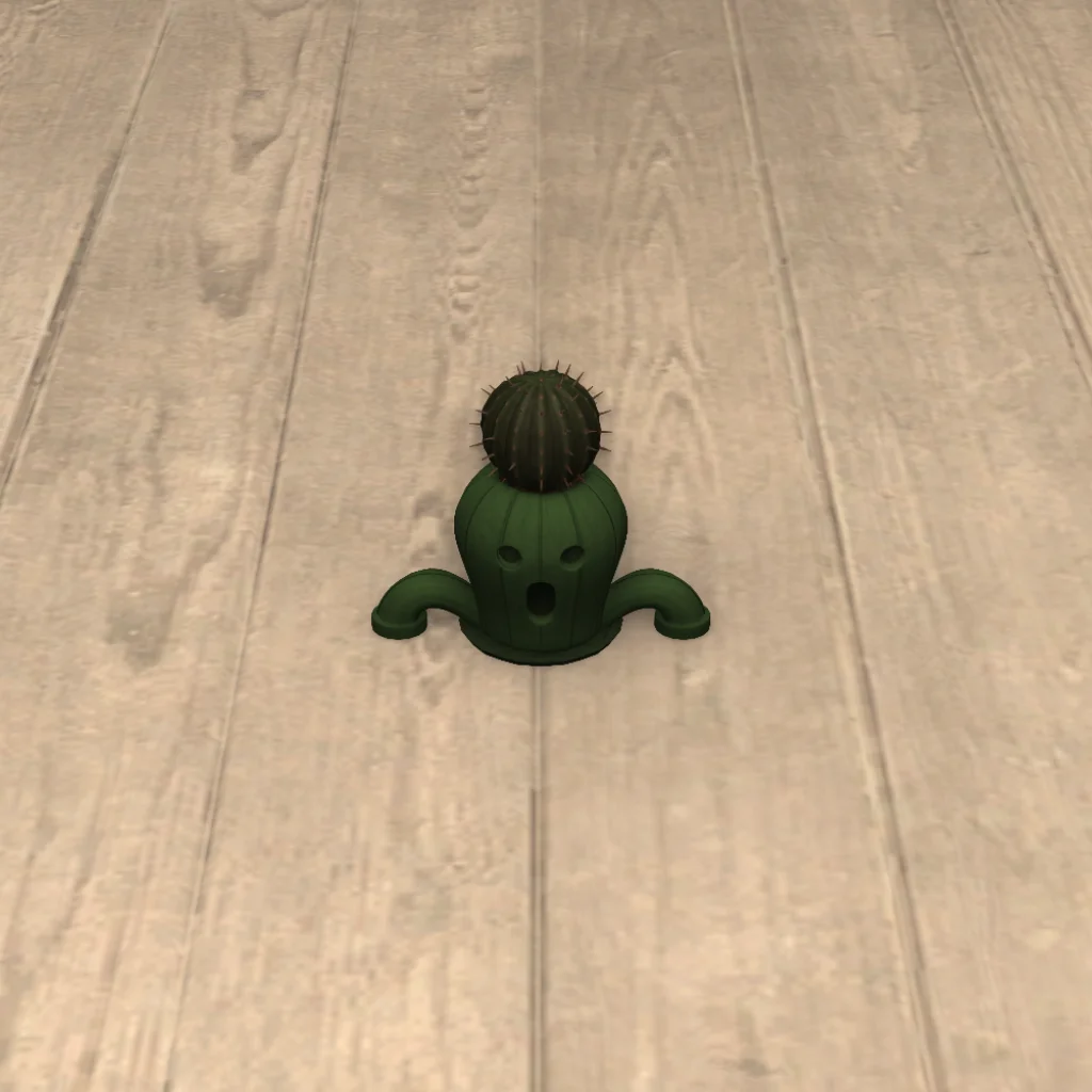 Grounded Cactuar
