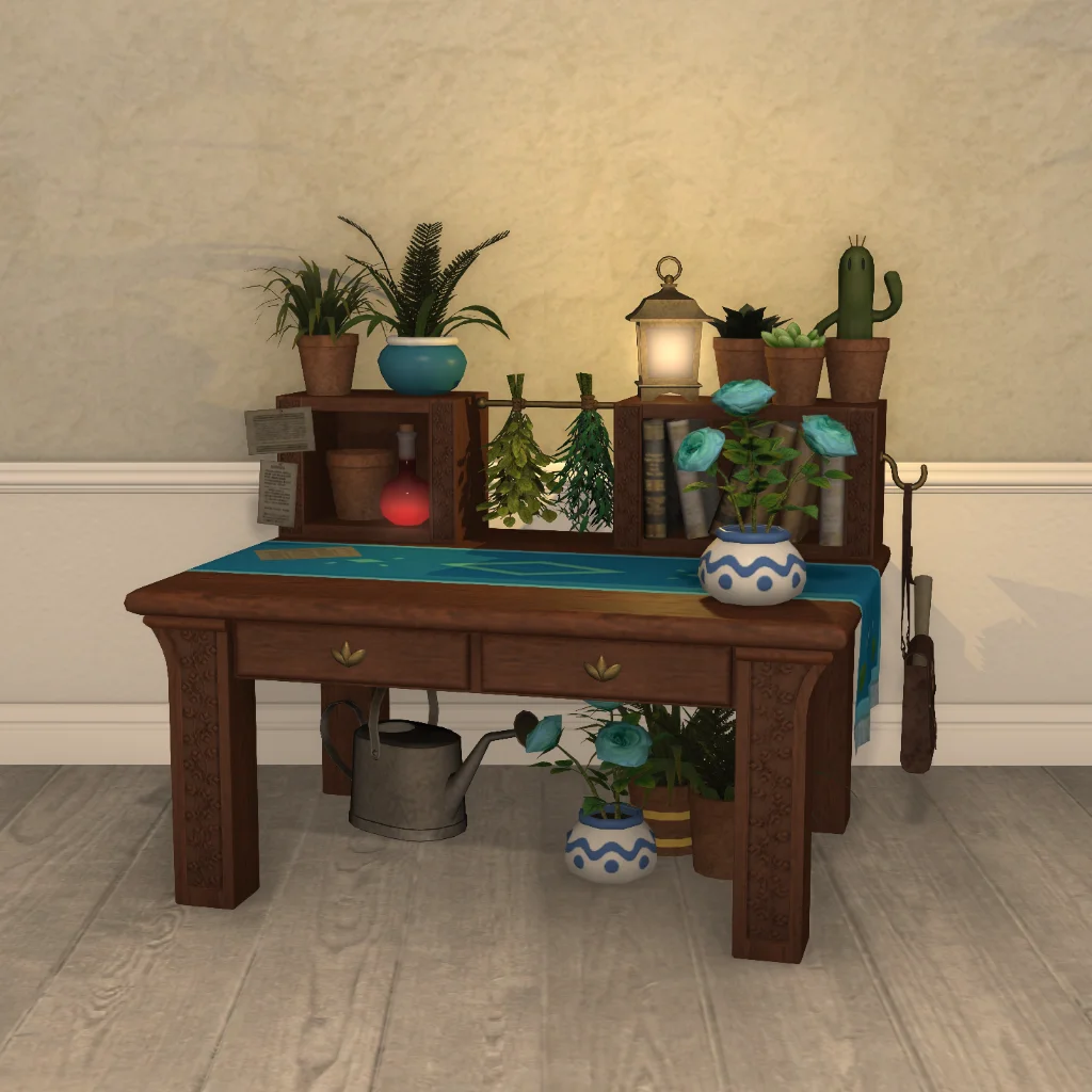 Botanist's Work Table