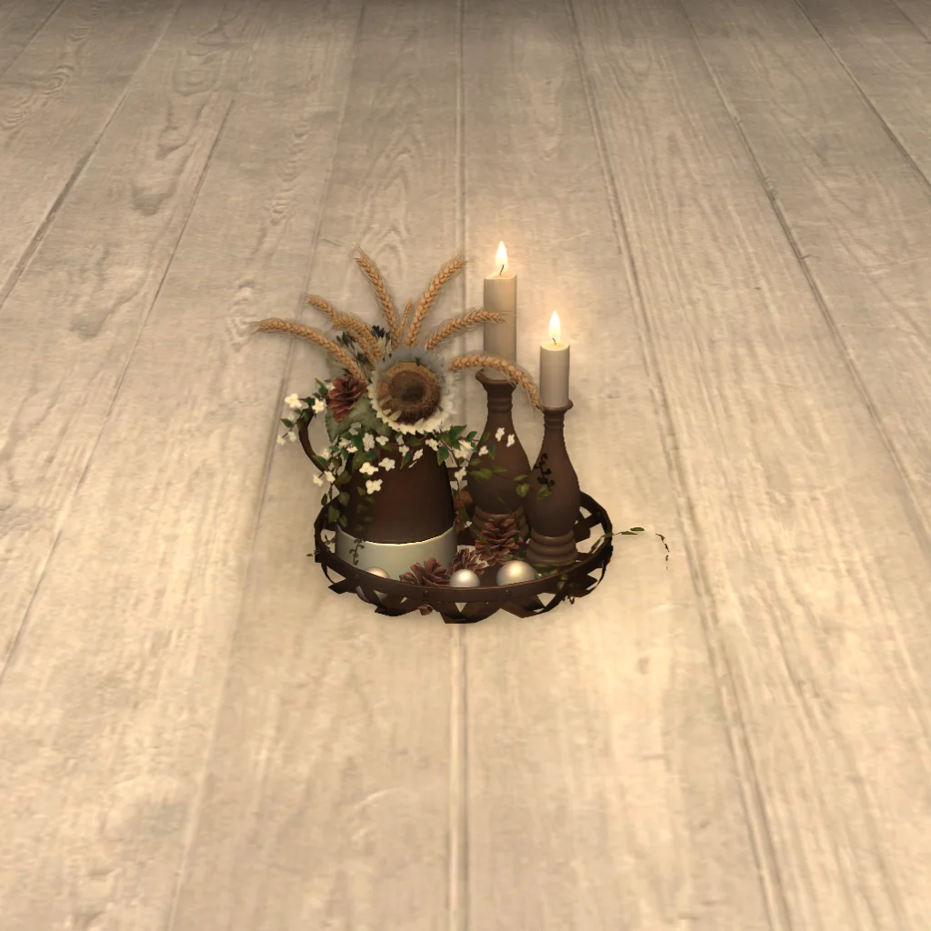 Botanical Candle Display