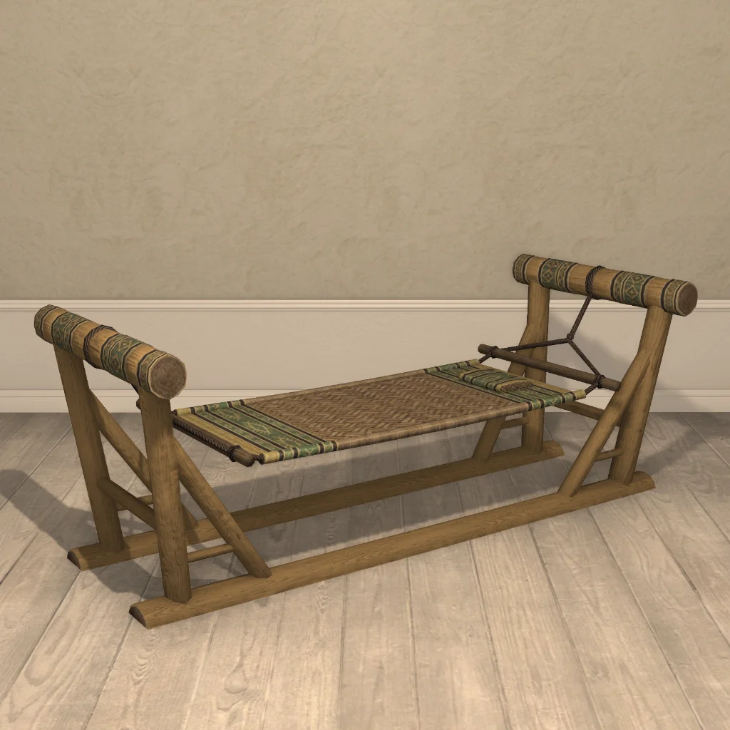Freestanding Rattan Hammock