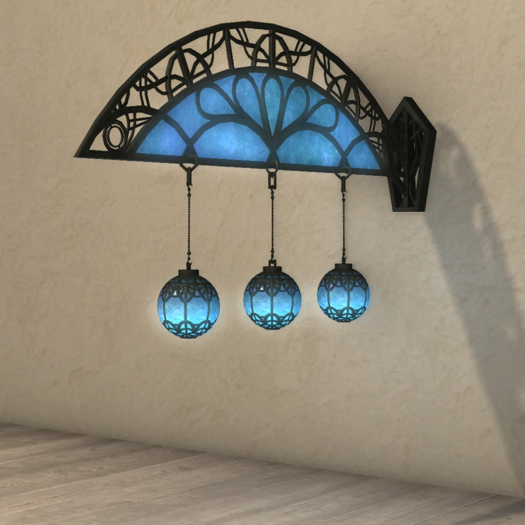 Crystarium Pendant Wall Light