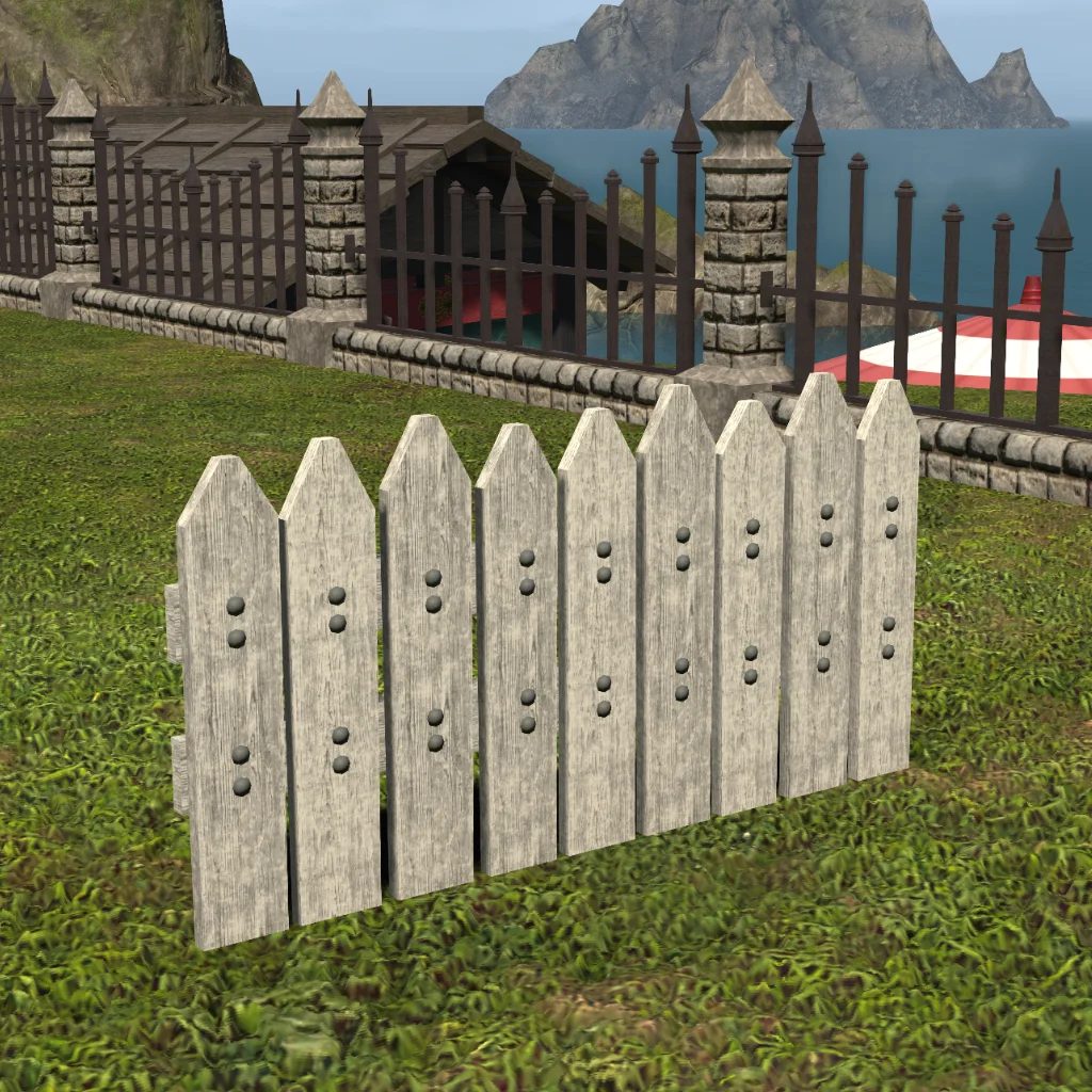 Island Garden Fence