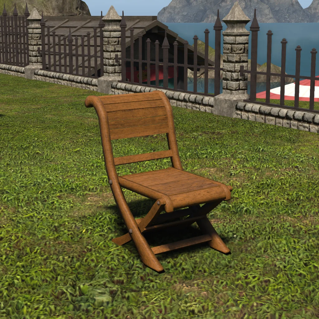 Island Wooden Chair