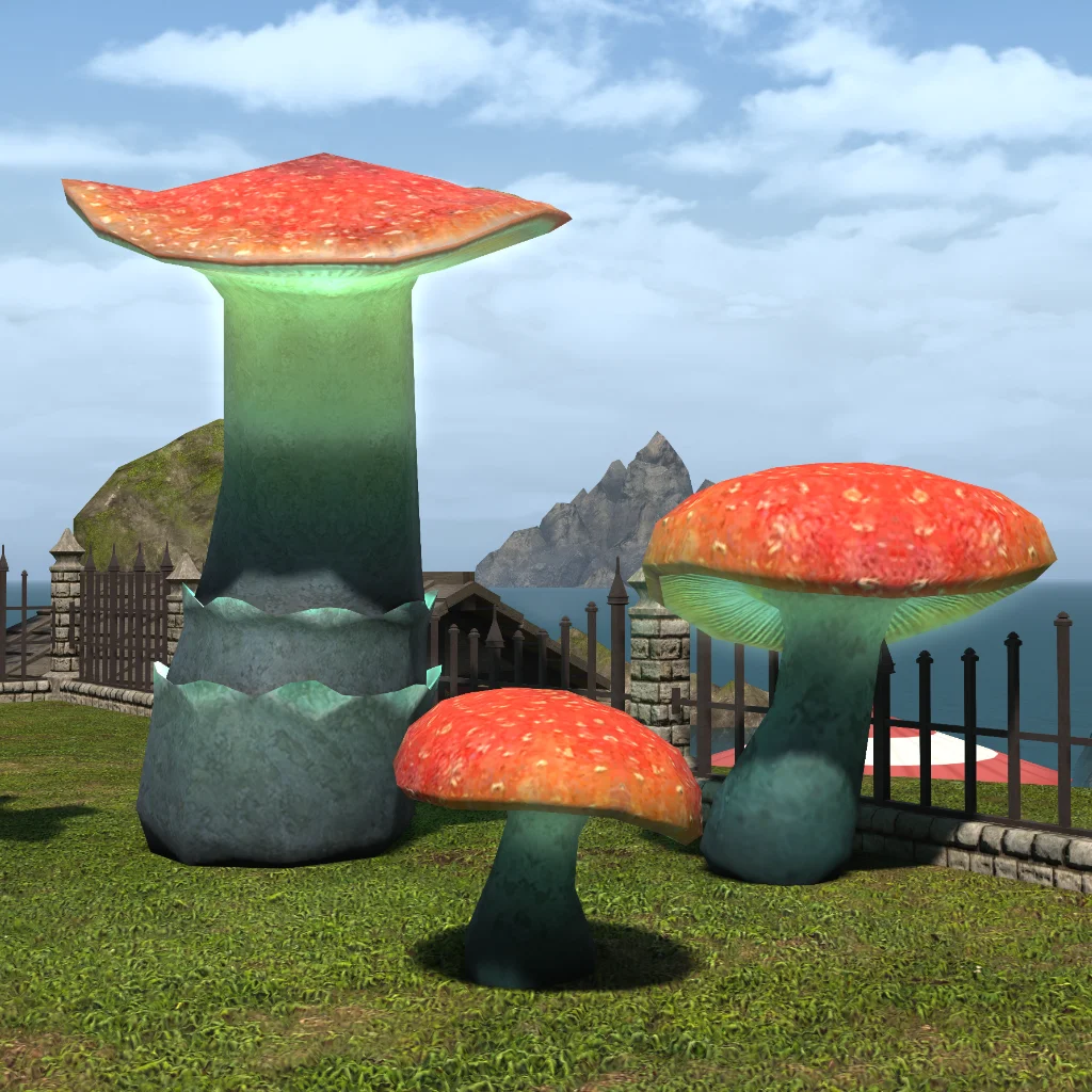 Mushroom Medley Lamp