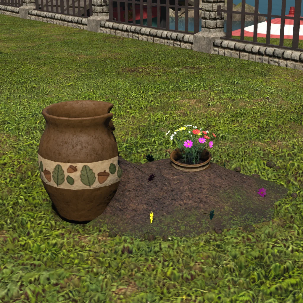 Smashed Flower Pot
