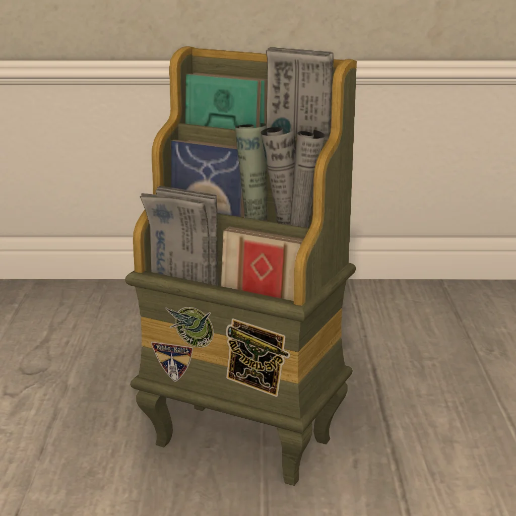 Magazine Display Rack