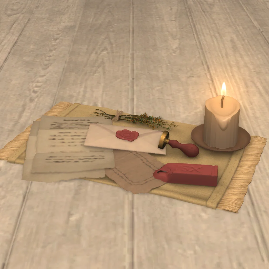 Sealing Wax & Letter Set