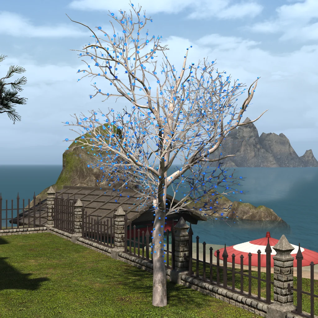 Authentic Illuminated Tree