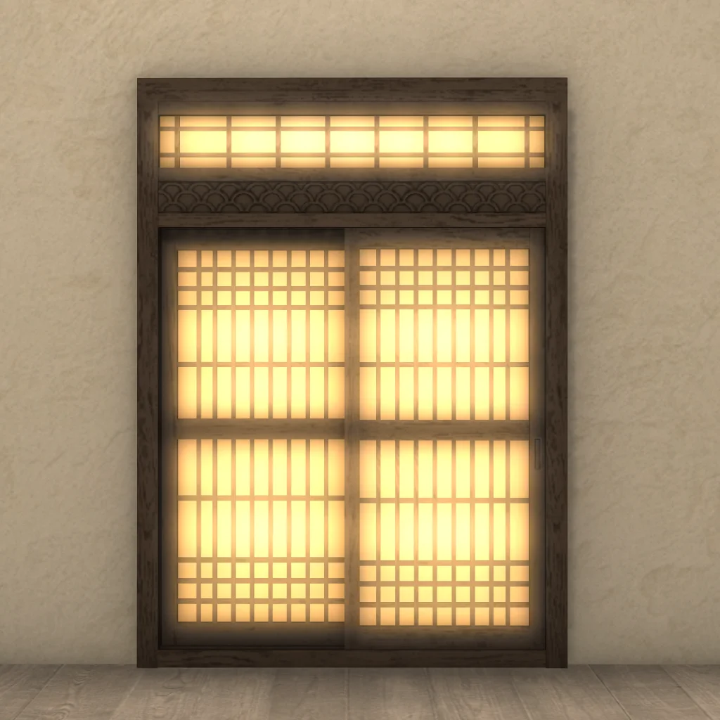 Decorative Hingan Door