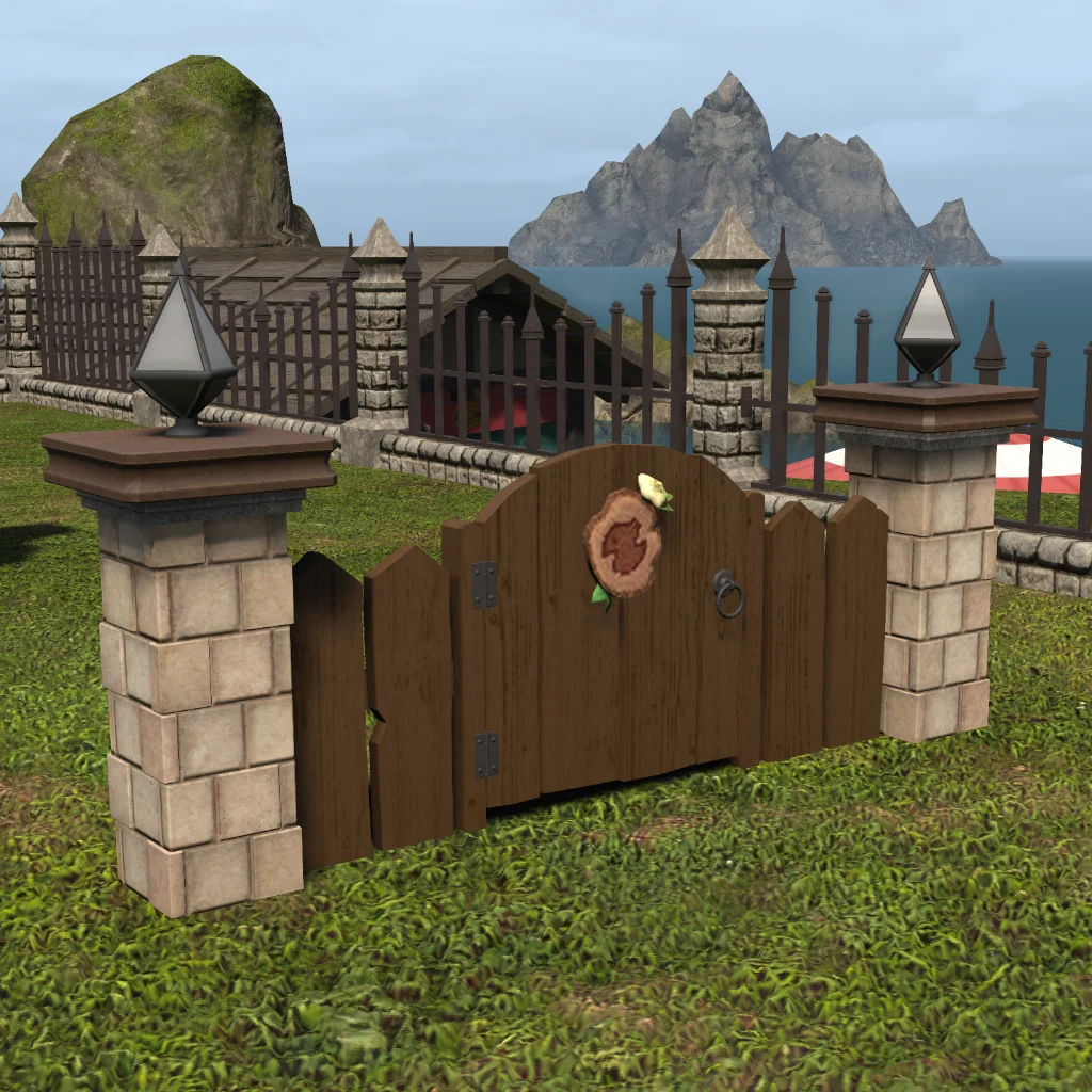 Wooden Garden Gate