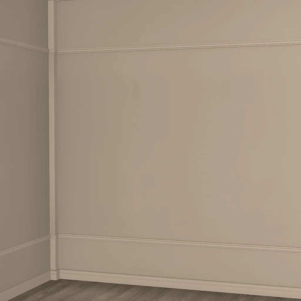 Pure White Interior Wall