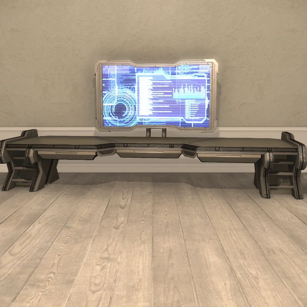 Origenics Monitor Desk