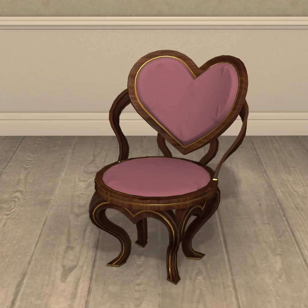 Authentic Valentione's Heart Chair