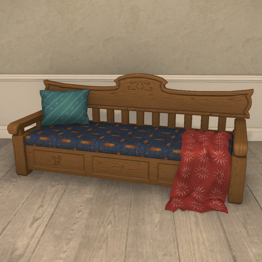 Cushioned Bench