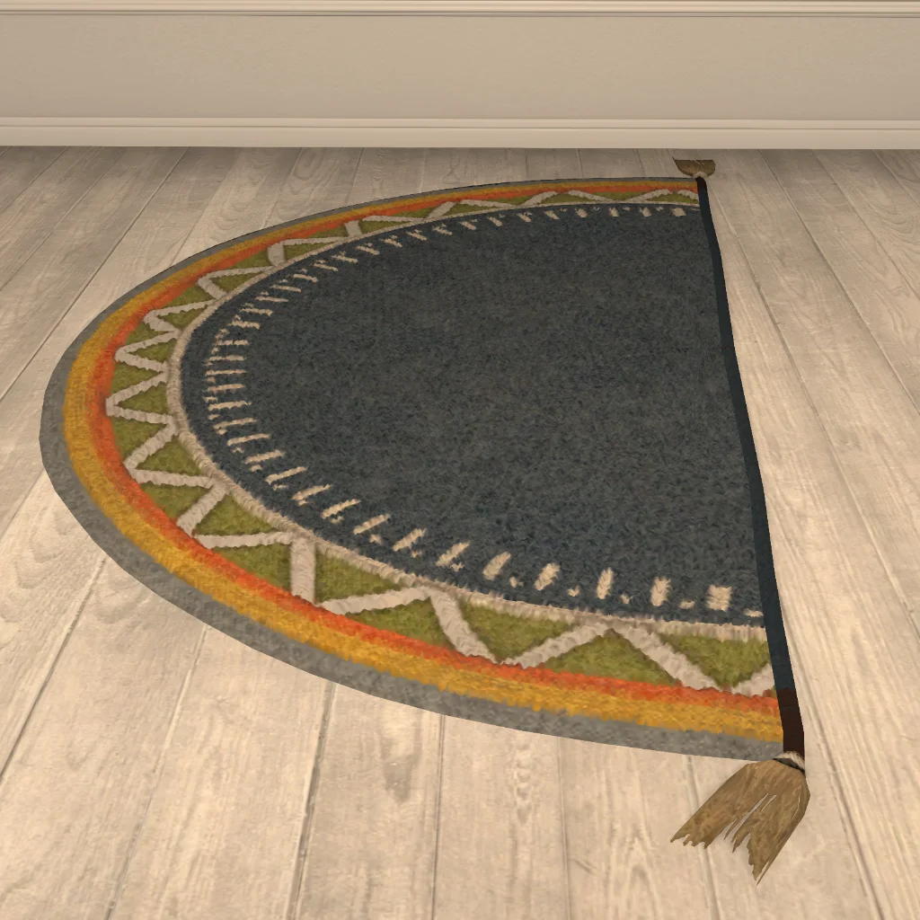 Cabin Half-moon Rug