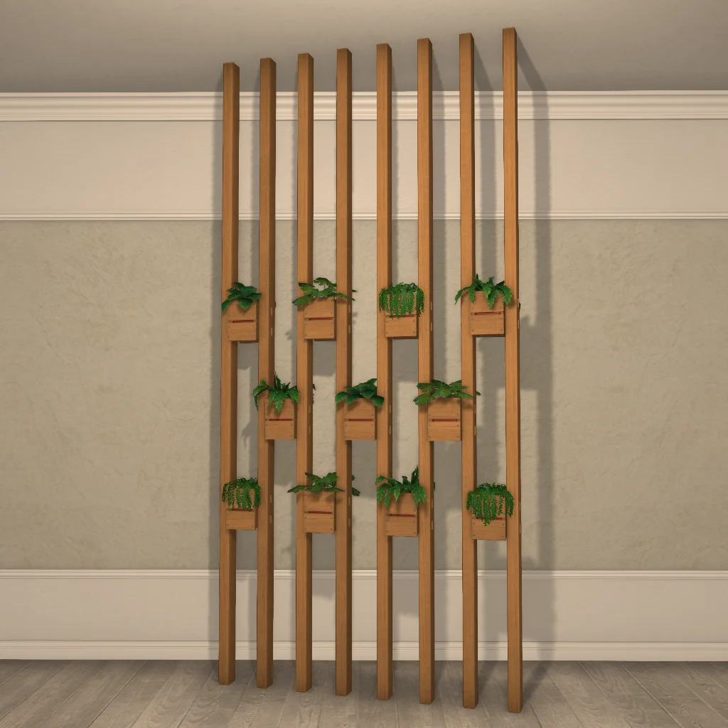 Lattice Planter Partition