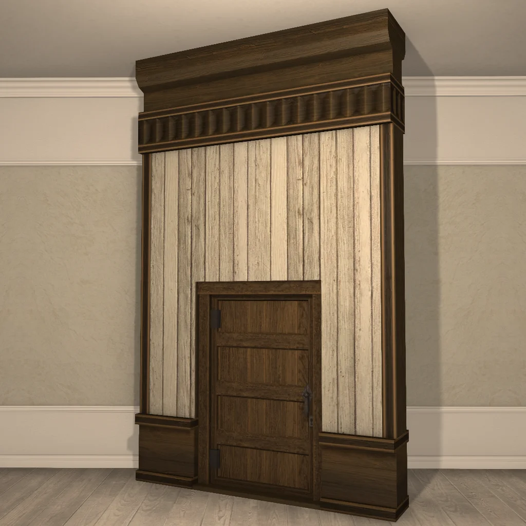 Minimalist Glade Partition Door