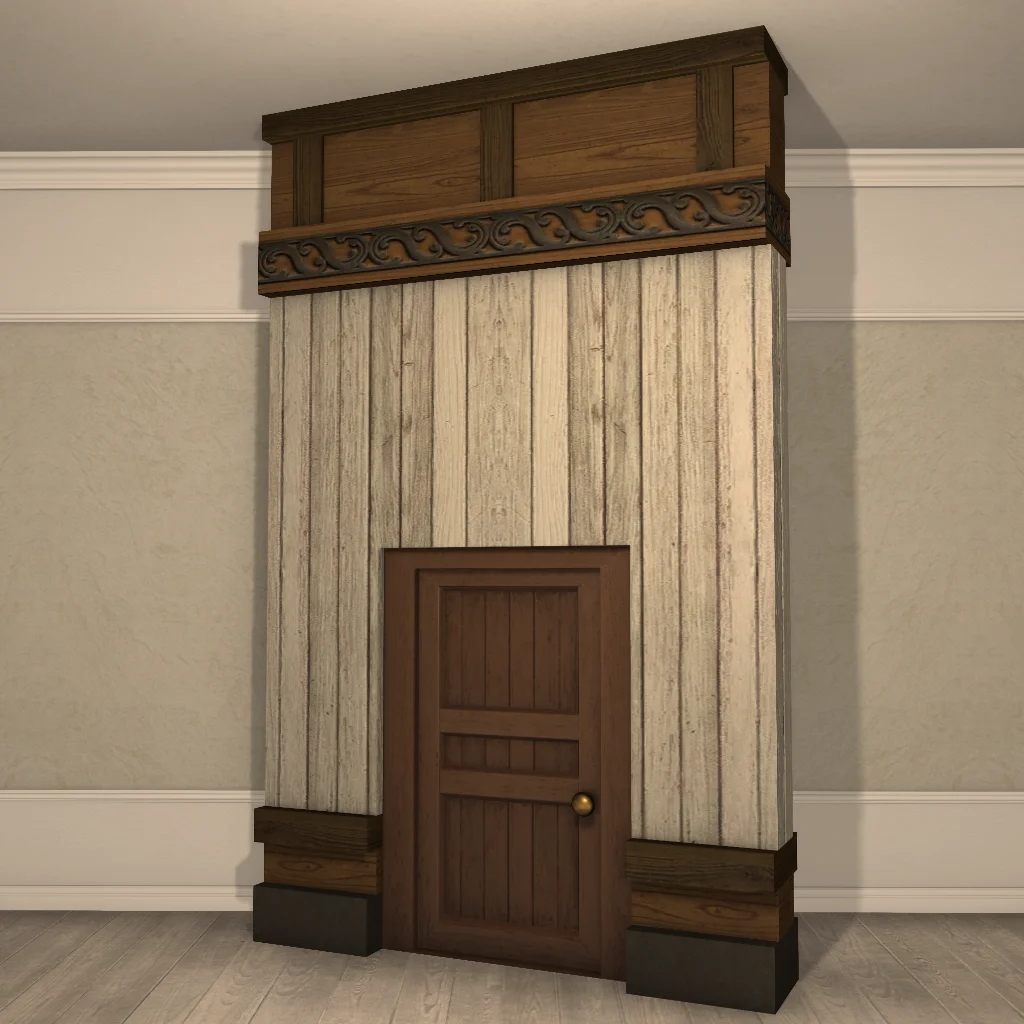 Minimalist Riviera Partition Door