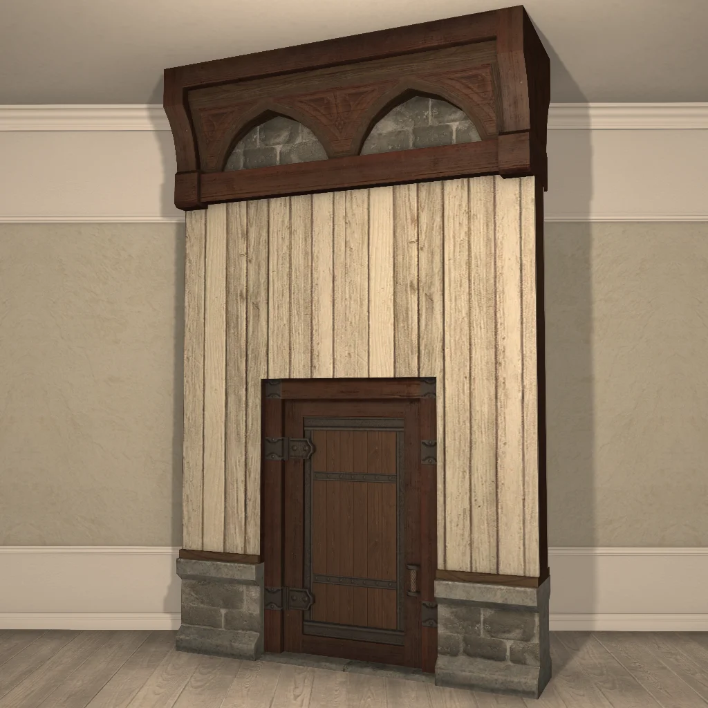 Minimalist Highland Partition Door